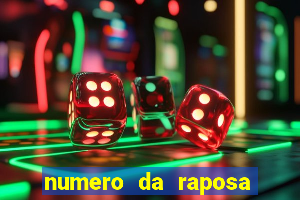 numero da raposa jogo do bicho